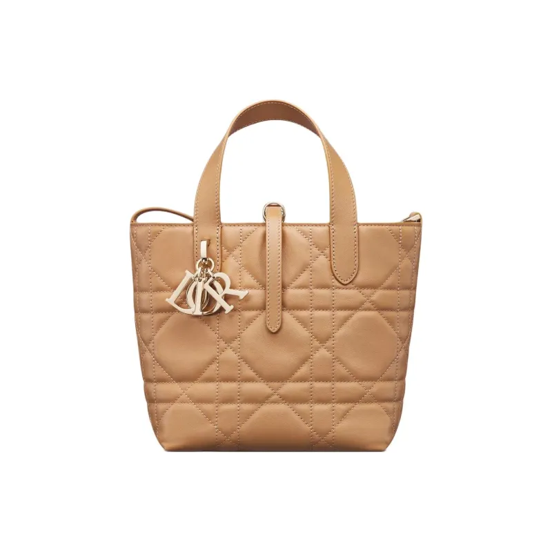DIOR Toujours Cow Leather Native Bag, Shoulder Bag, Crossbody Bag, Handbag Trumpets Women's Bronze-2