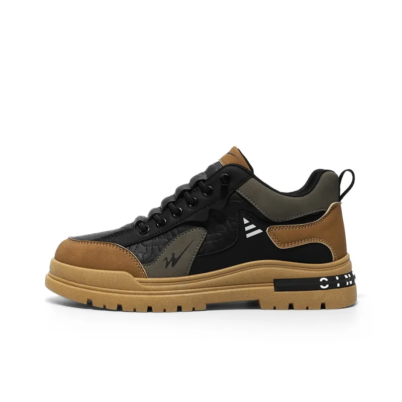 DOUBLE STAR 88 Anti Slip Wear Resistant Low Top Casual Shoes Men's-5