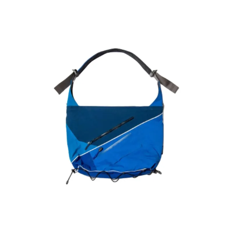 Arcteryx Greater Goods Collaboration Nylon Handbag Unisex Sky Blue/Dark Blue-1