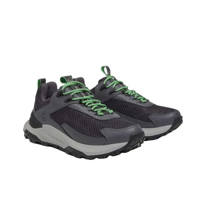 Timberland Motion Anti Slip And Wear Resistant Breathable Low Top Trekking Shoes Men's Dark Gray-2
