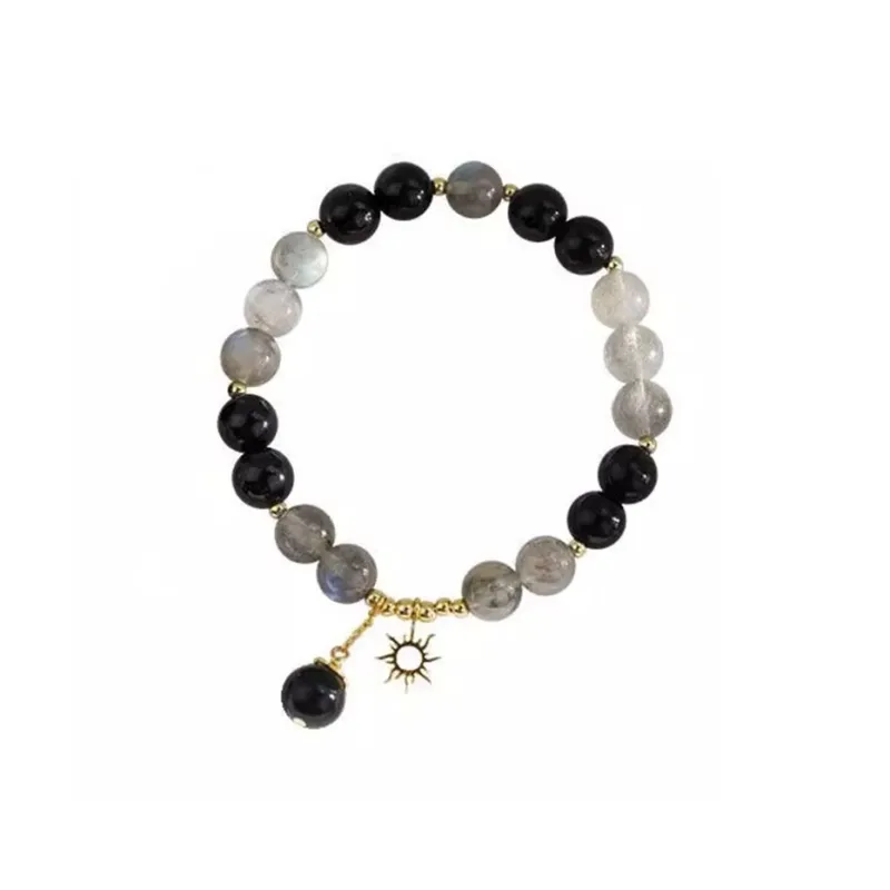 Strange Snow Obsidian Bracelets Unisex-0