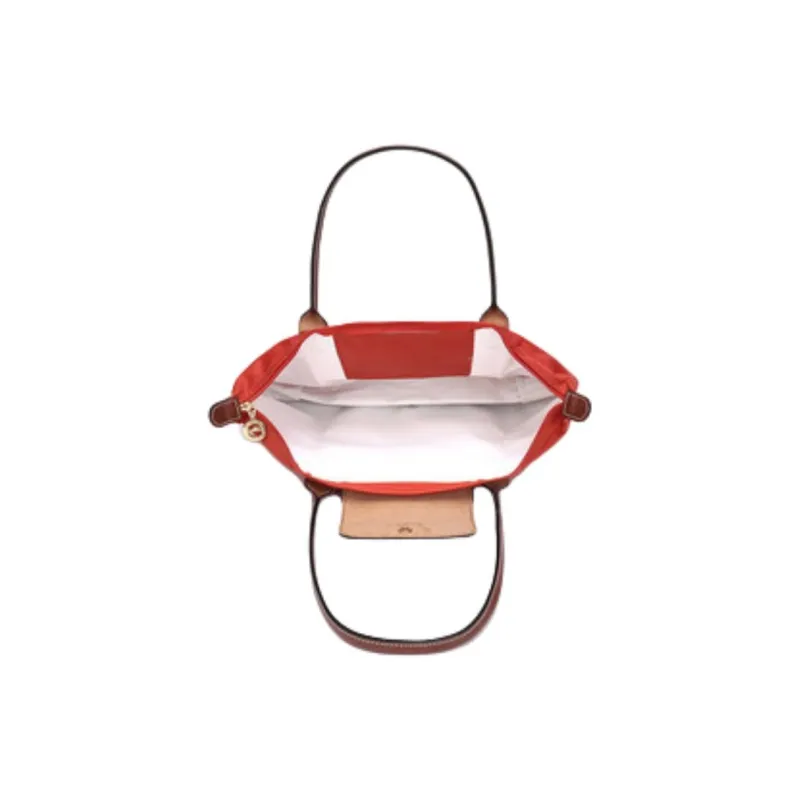 LONGCHAMP Le Pliage Fabric Dumpling Bag Handbag, Shoulder Bag Medium Size Women's Saffron Multicolor-4