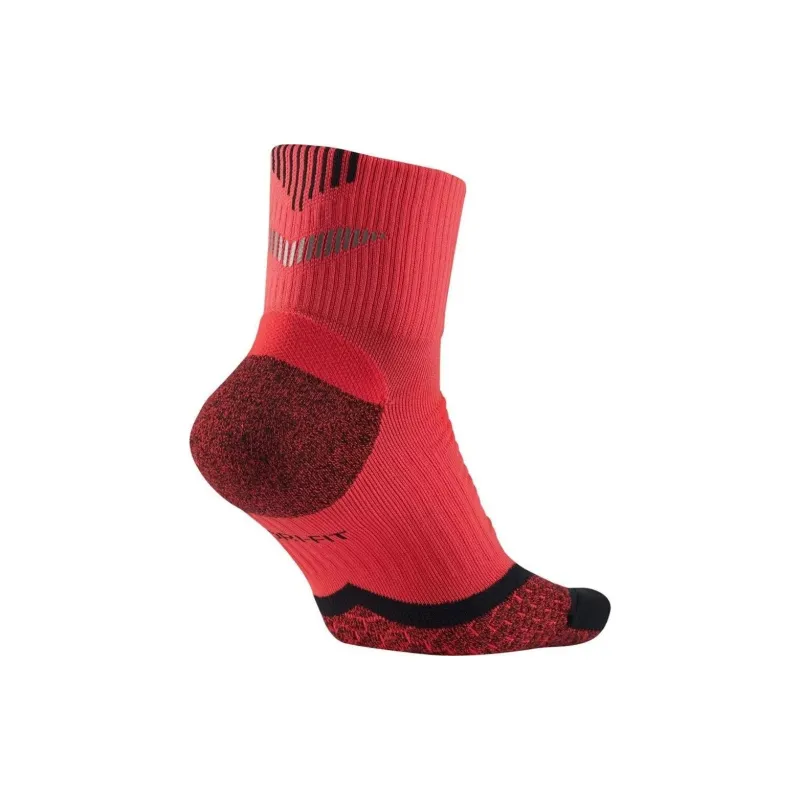 Nike Running Socks Men's 1 Pack Orange Red-1