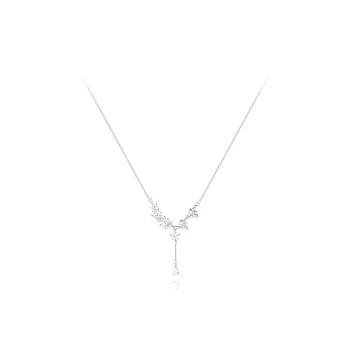 BLANK IN BLANK Sterling Silver Necklaces Women's Bestie Birthday Couple Box