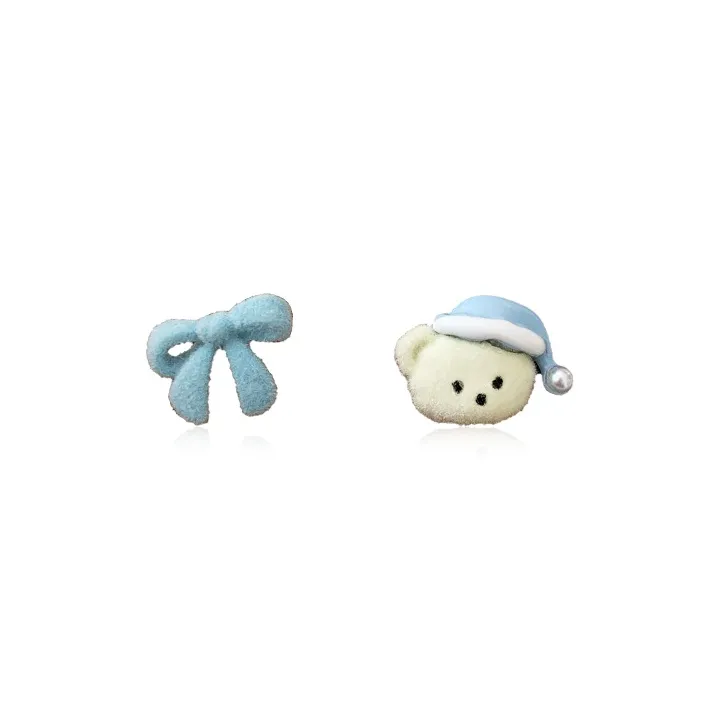 WANLIACC Alloy Stud Earrings Women's-3