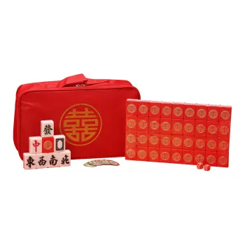 SHANGKECHENGPIN 42mm DHS Hand Crushed Medium Large Size Mahjong Board Games