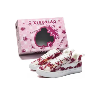Circle Small Coverage Cushioning Wear Resistant Lightweight Low Top Skateboard Shoes Unisex Box Included