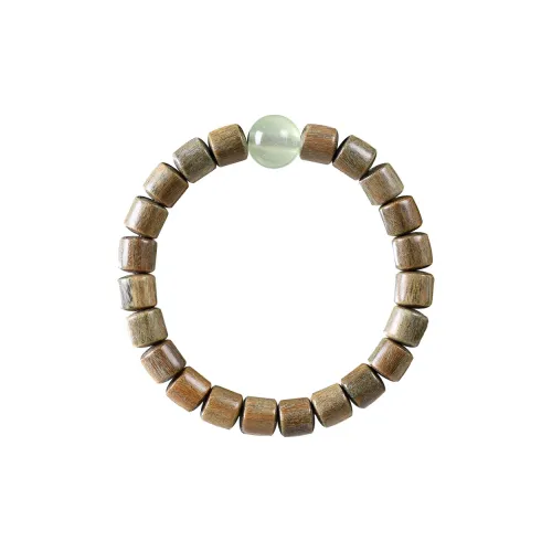 CHENTANMUZUO Green Sandalwood Bracelets Unisex
