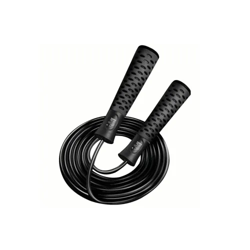 NUCKILY Fitness Training Non Countable Jump Ropes Fitness Crowd PVC Rope, Silicone Controller 3.1m