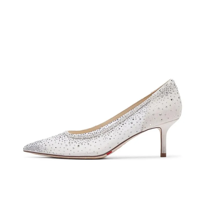 Staccato Starry Fairy Shoes Slim Heel Wedding Shoes High Heels 6CM Women's-4