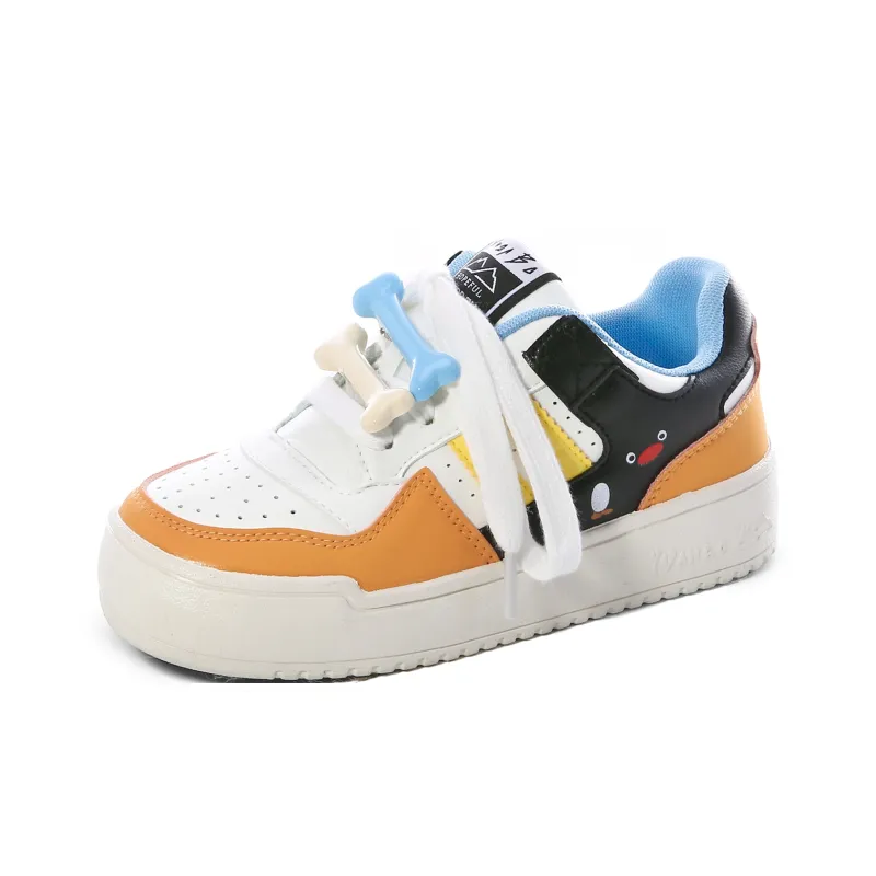 Lovely You Lightweight And Breathable Low Top Skateboard Shoes Women's Orange-25