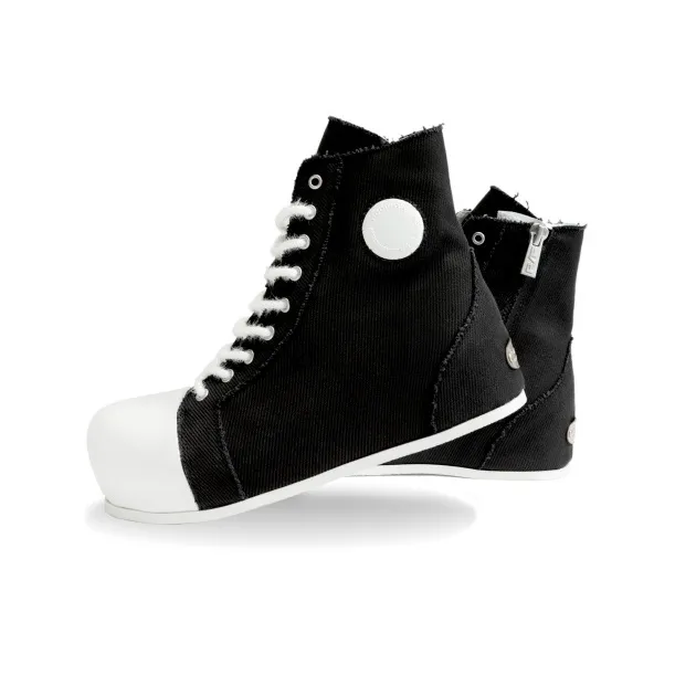 FVVO Anti-Slip And Wear-Resistant Lightweight Height Increasing High-Top Canvas Shoes Unisex-5