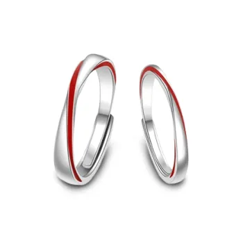 LuluCanaan 999 Fine Silver Rings Unisex