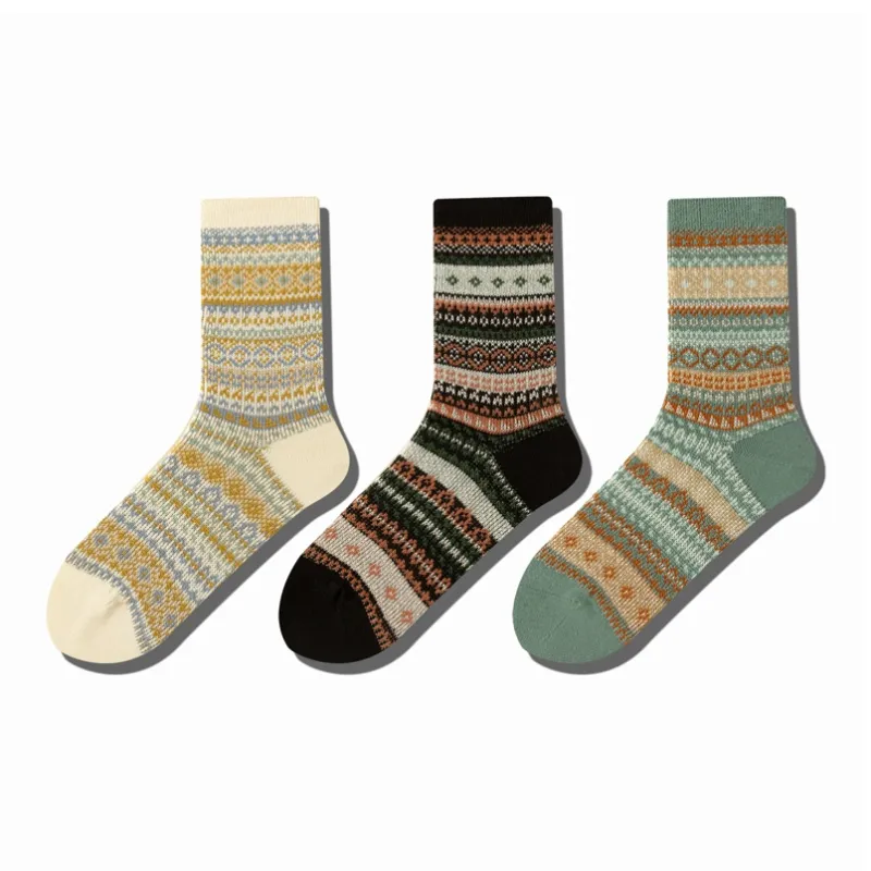 YOOKA Mid Calf Socks Unisex Combo Set-11