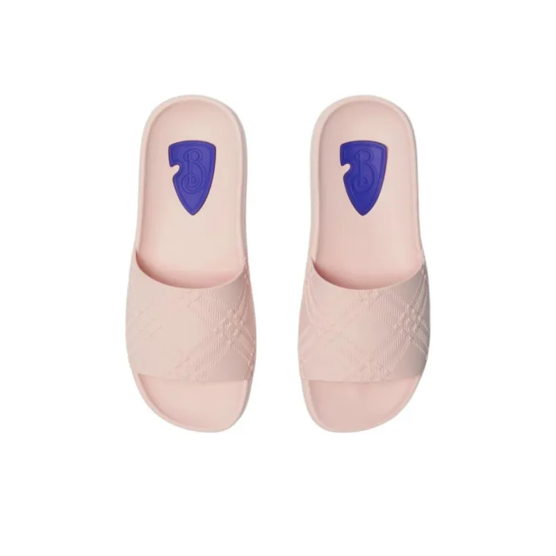 Burberry EVA Slip Resistant Slide Slippers Women's Pink-3