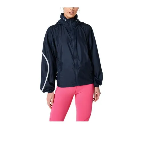 Sweaty Betty Pack Away Jackets Coats Women's Marine Blue