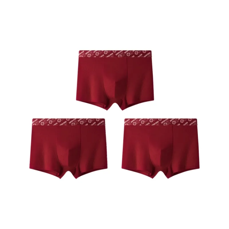 Qiao Ni Tong Underpants Men's 3 Pack-8