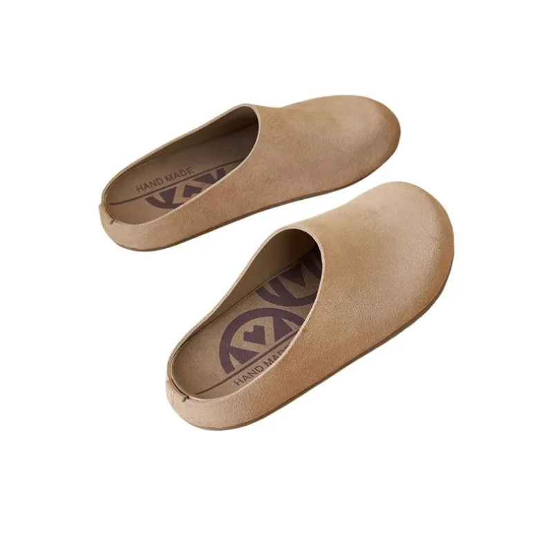 GIGIRYO Rubber Sole Abrasion Resistant Slip Resistant Antibacterial Wrap toe Slippers Women's-2