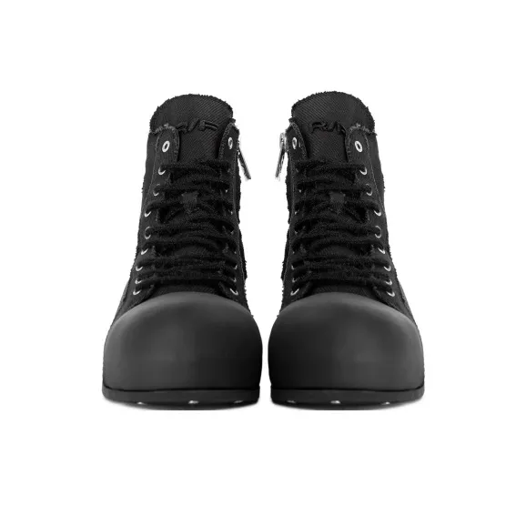 FVVO Anti-Slip And Wear-Resistant Lightweight Height Increasing High-Top Canvas Shoes Unisex-9