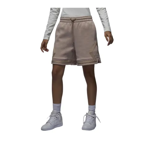 Jordan Flight Fleece Sports Shorts Women's Wheat
