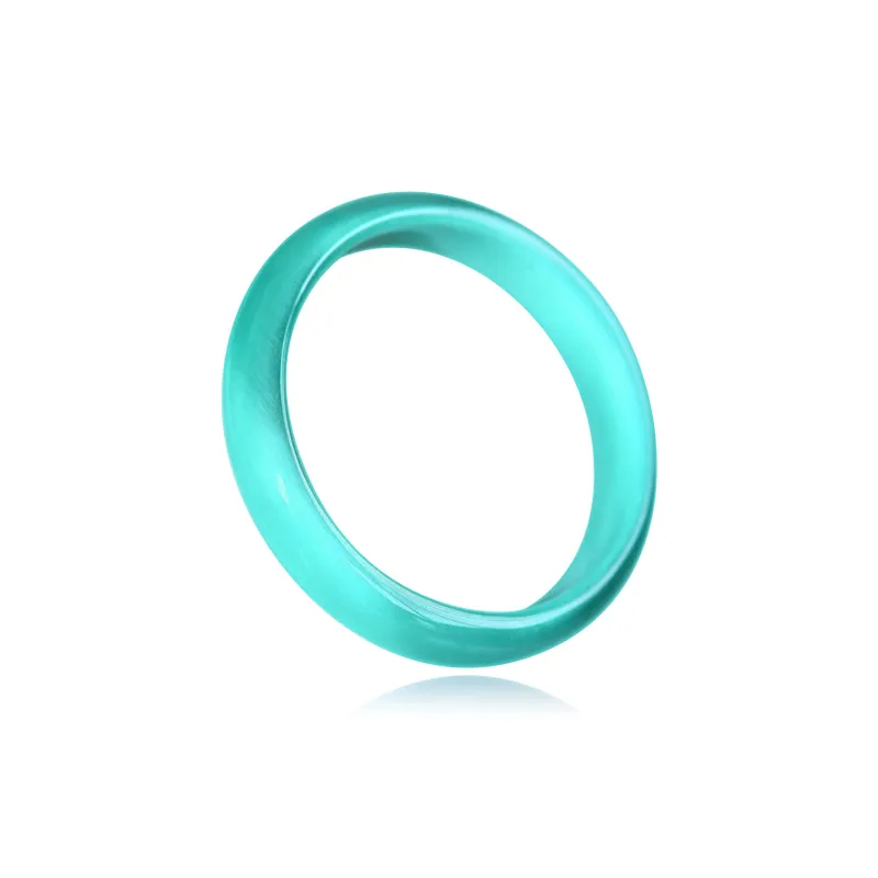 Moon Jewelry Glass Cat Eye Jade Bangles Unisex-0
