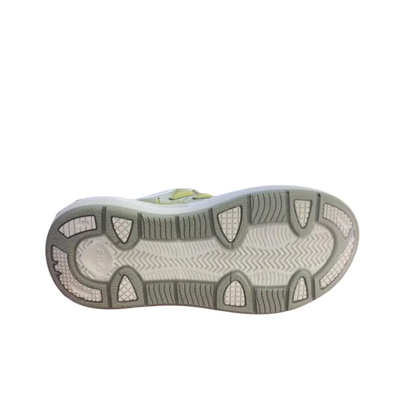 FILA CARROT 2 Anti Slip Wear Resistant Low Top Skateboard Shoes Women's Beige Green-2