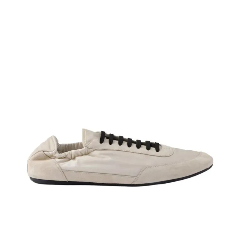 PRADA Collapse Casual Shoes Women's Ivory White-1
