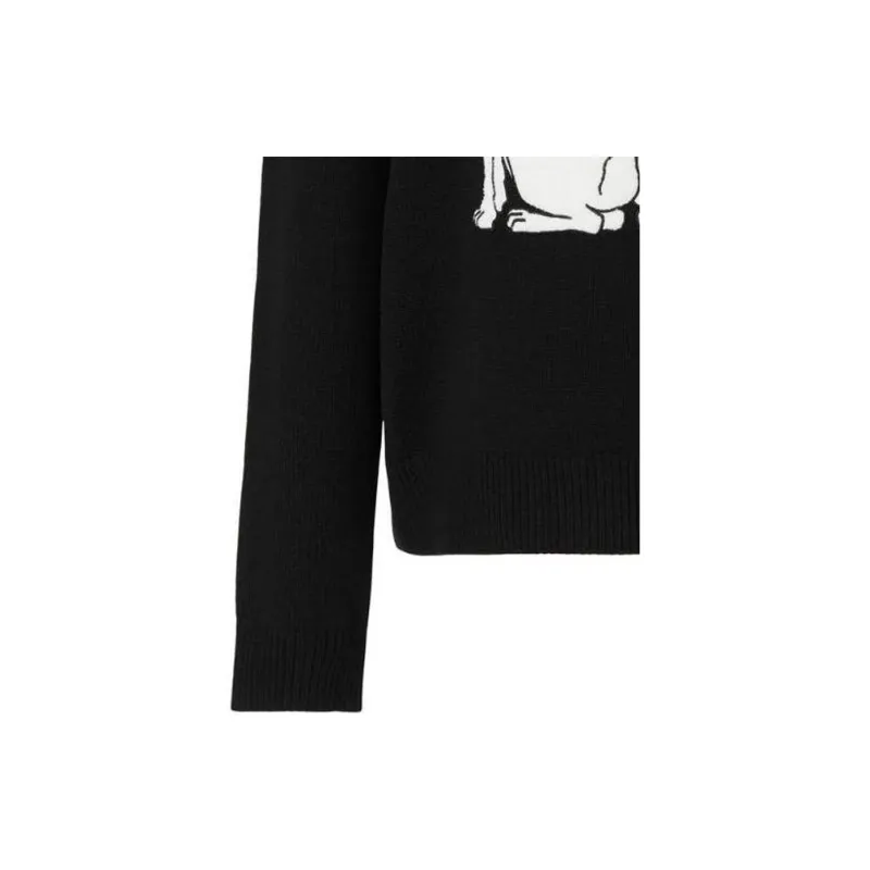 Burberry SS23 The Year Of The Rabbit SS23 Sweater Men's Black-4
