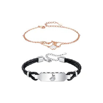 ZUOHUO S999 Fine Silver Bracelets Unisex