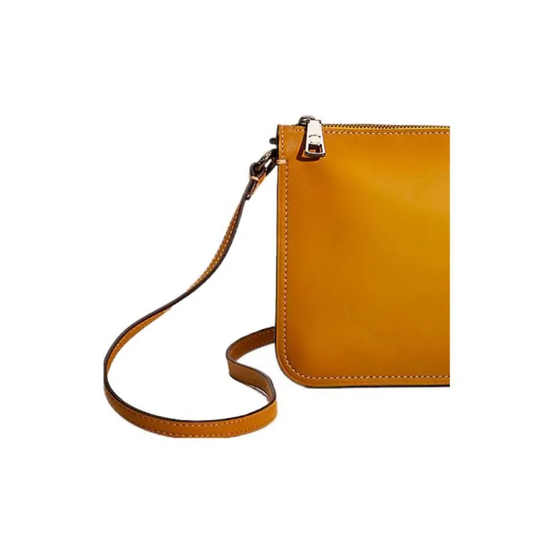COACH Soho Leather Envelope Bag Shoulder Bag Crossbody Bag Small Size Women's Saffron-1