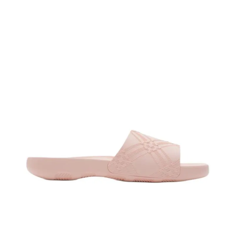 Burberry EVA Slip Resistant Slide Slippers Women's Pink-1