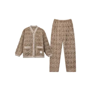 Skechers Pajama Set Men's Light Khaki