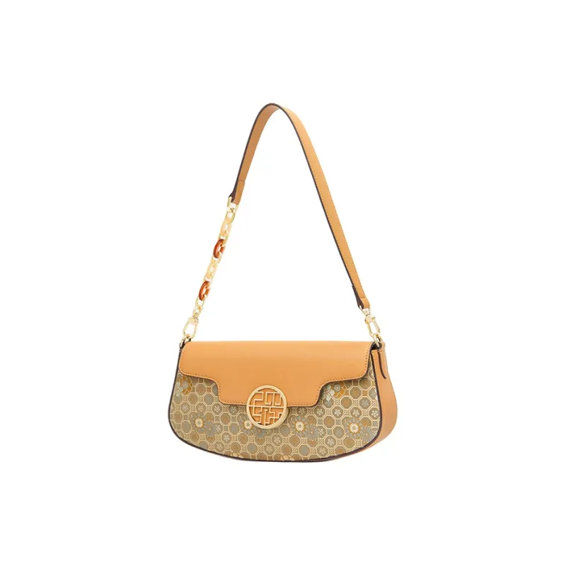 Pmsi Cow Leather Shoulder Bag Women's Multicolor-2