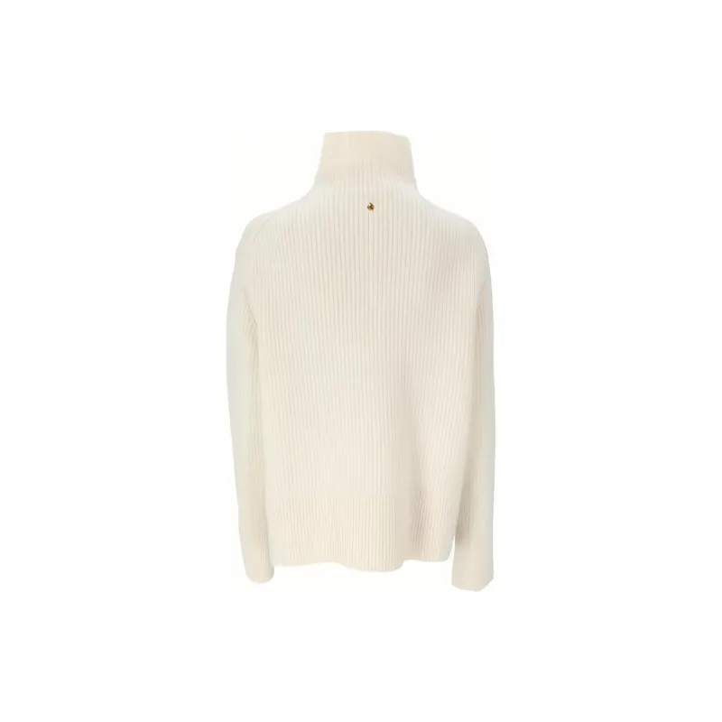 Lanvin FW21 Slim Fit Sweater Women's Beige-1