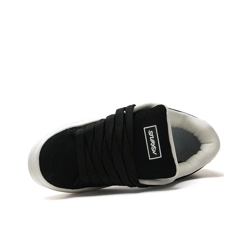 STUR YSN Low Top Skateboard Shoes Women's Black-5