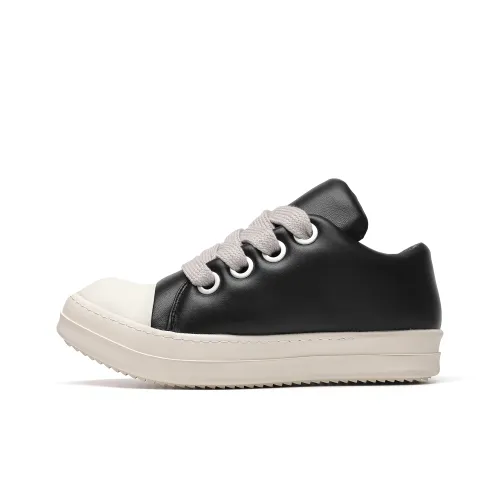 Hong Kong Meng Lightweight Breathable Height Increasing Low Top Skateboard Shoes Men's Black