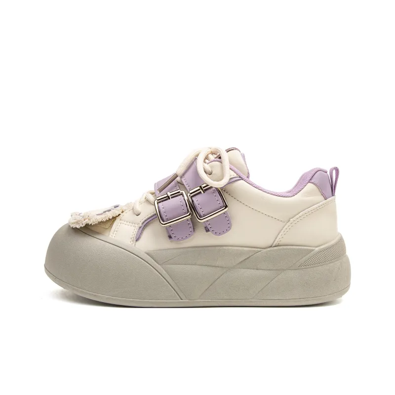 STAE Anti-Slip Wear-Resistant Low-Top Skateboard Shoes Women's Box Included-19