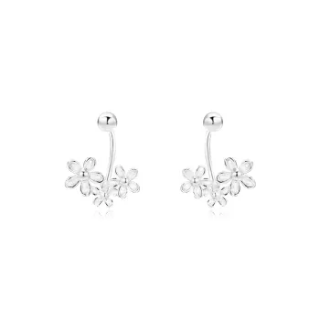 ONEKISS Gold Plated Copper Earrings Women's Silver