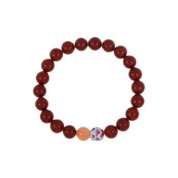 Roaelove Cinnabar Jade Bracelets Women's