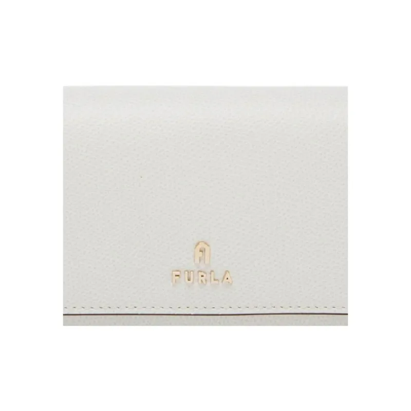 Furla Leather Wallet Large Size Women's Cotton Candy-3