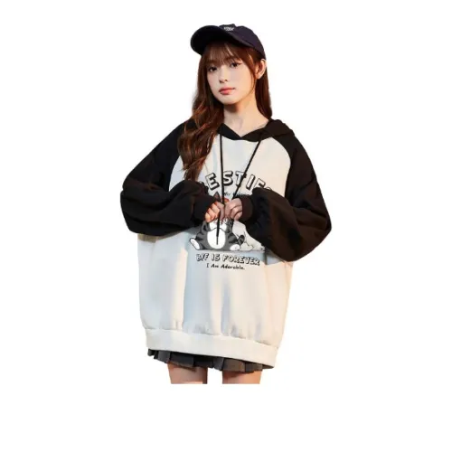 Tonlion Sweatshirt Women's Black White