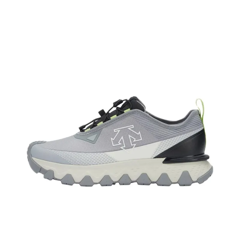 DESCENTE SKI STYLE Anti-Slip Wear-Resistant Low-Top Hiking Shoes Men's Gray-0