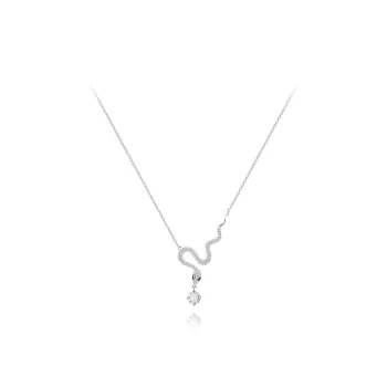 BLANK IN BLANK Zircon Necklaces Women's Bestie Birthday Couple Box
