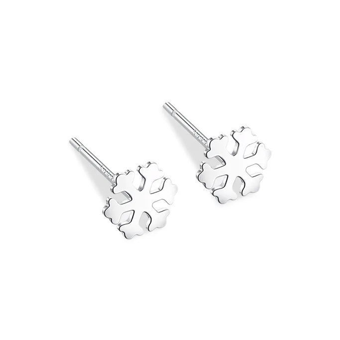 KIVA 999 Fine Silver Stud Earrings Unisex-0