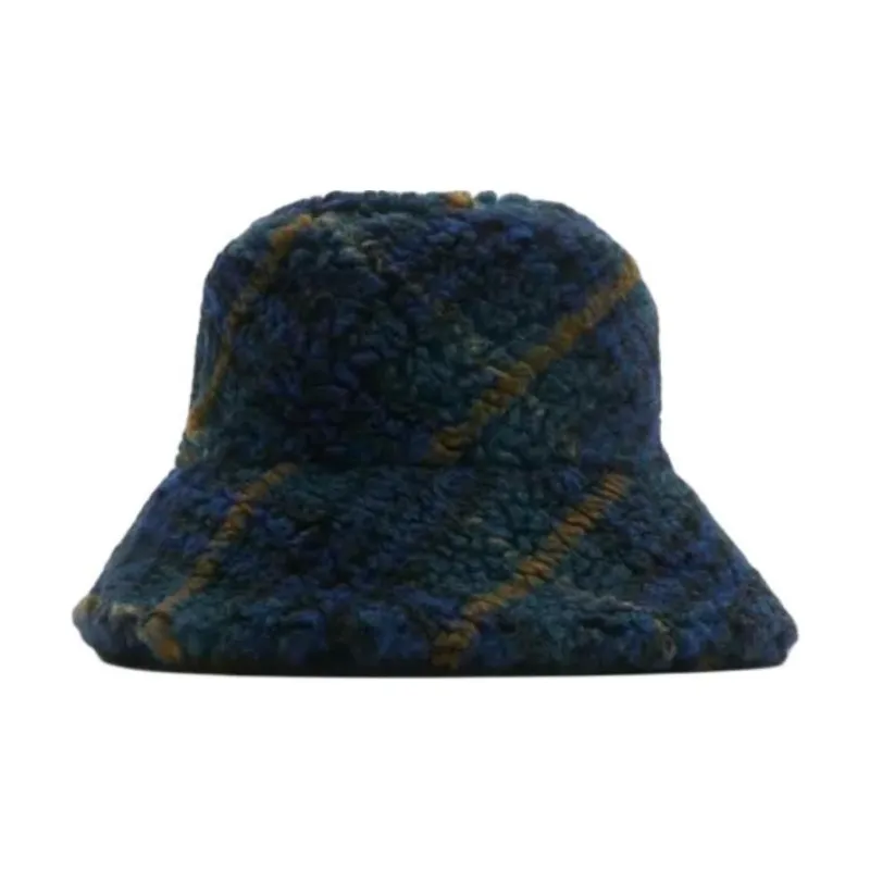 Burberry Checked Flannel Bucket Hat-1
