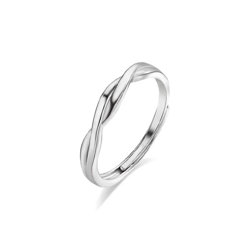 LUCA 999 Fine Silver Rings Unisex Silver-0