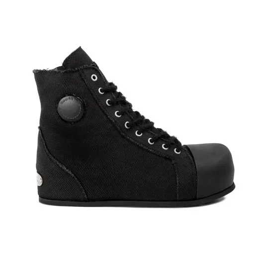FVVO Anti-Slip And Wear-Resistant Lightweight Height Increasing High-Top Canvas Shoes Unisex-11