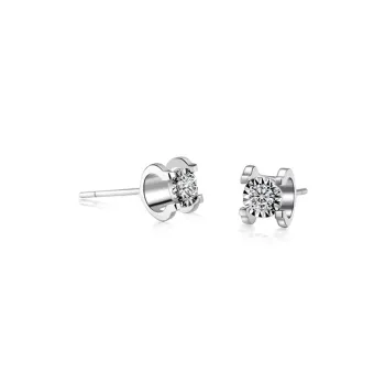 QIANFANGDAHUANGYE Zircon Stud Earrings Unisex