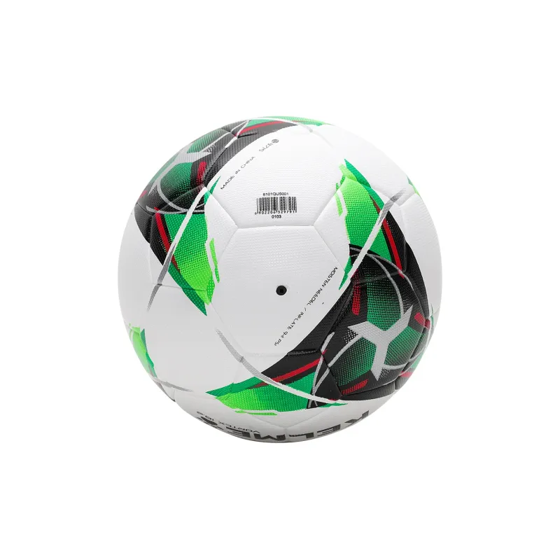 KELME Size 4 5 Size Soccer PU Seamless Thermal bonding White Neon Green-2