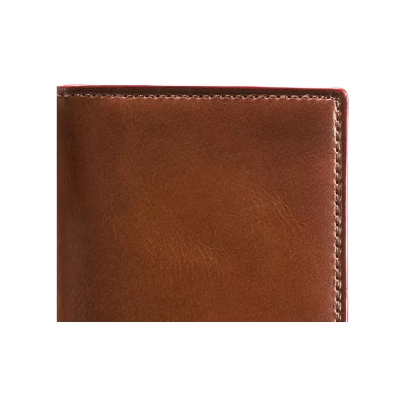 COACH Breast Pocket Calfskin Clutches Wallets Men's Brown-2